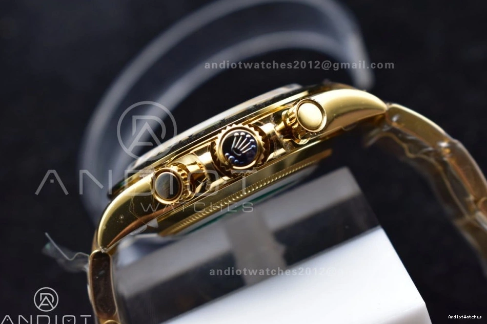 Bracelet BTF Daytona 1:1 Edition 755 on SA Best TravelReady Green Dial 116508 YG 1210